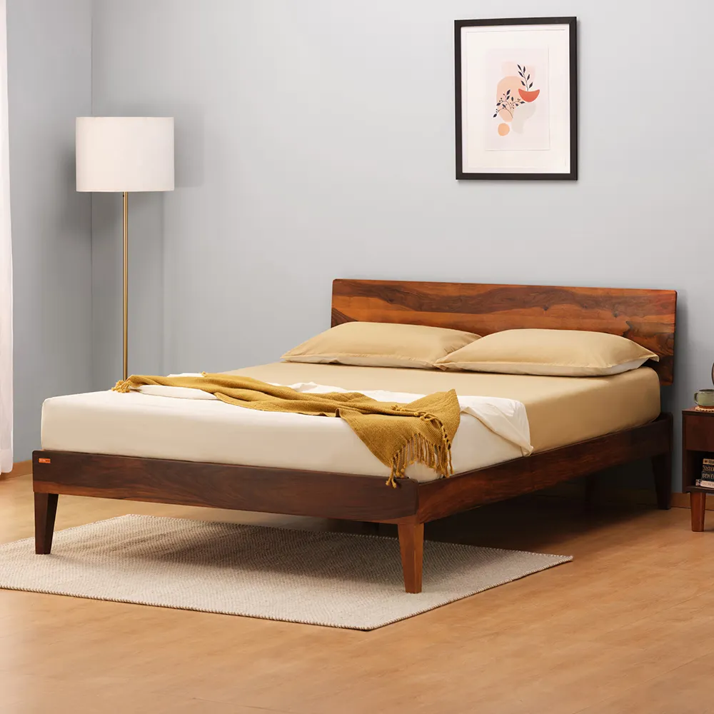 Wooden Bed1